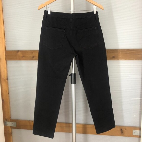ESCADA SPORT Linda Ankle / Capri Black Denim Jean Sz 38 EU Sz 8 US - Picture 4 of 11